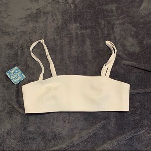 NWT Free People White Bralette